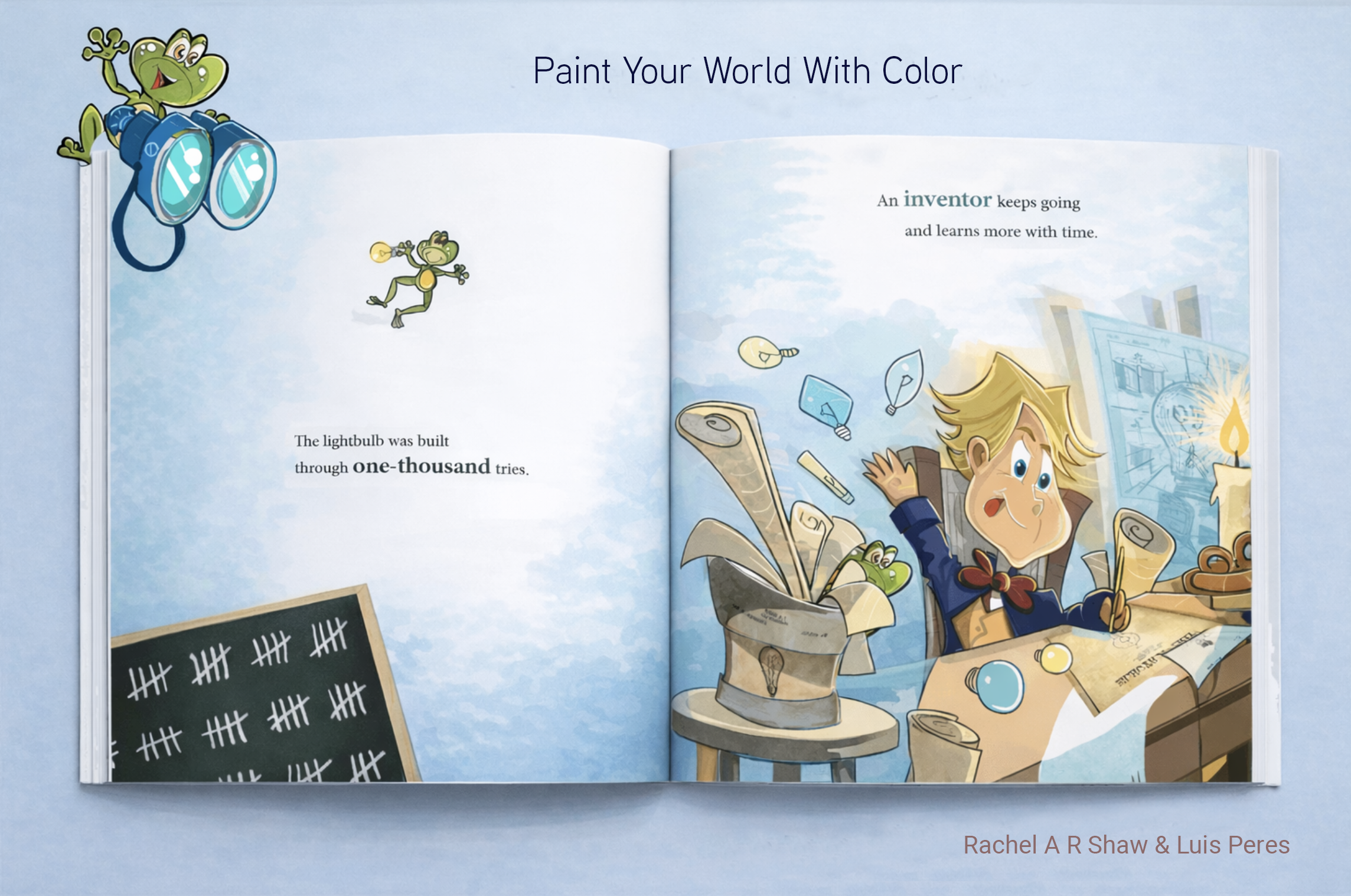 Children’s book spread sample