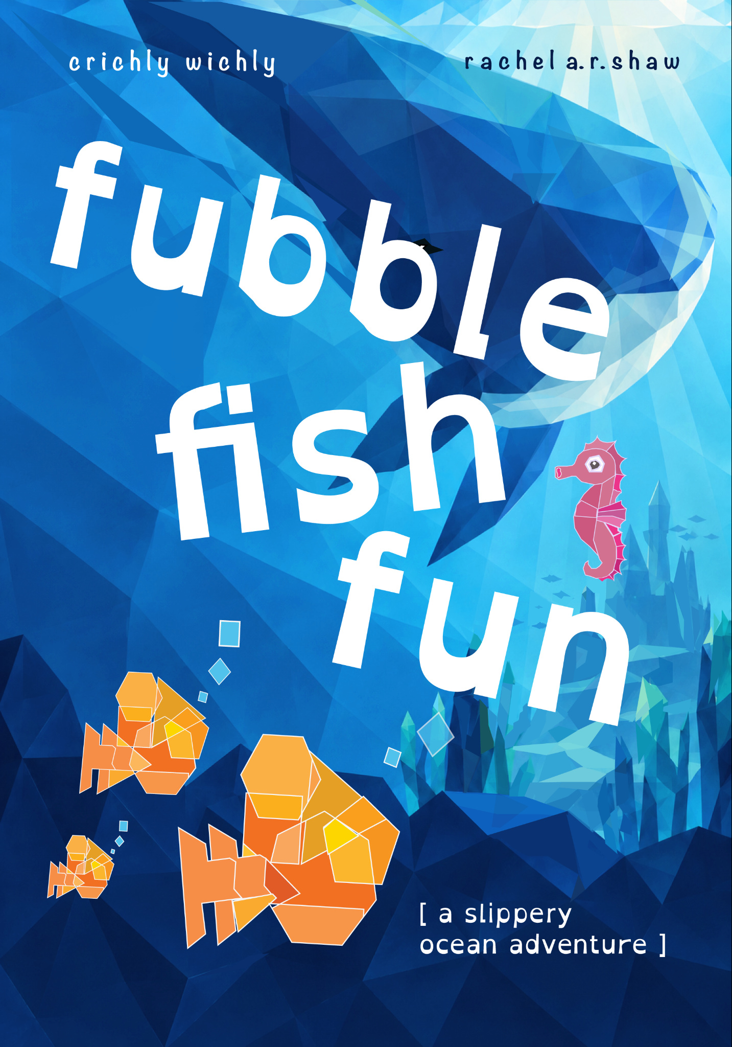 Fubble Fish Fun geometric ocean children's picture book