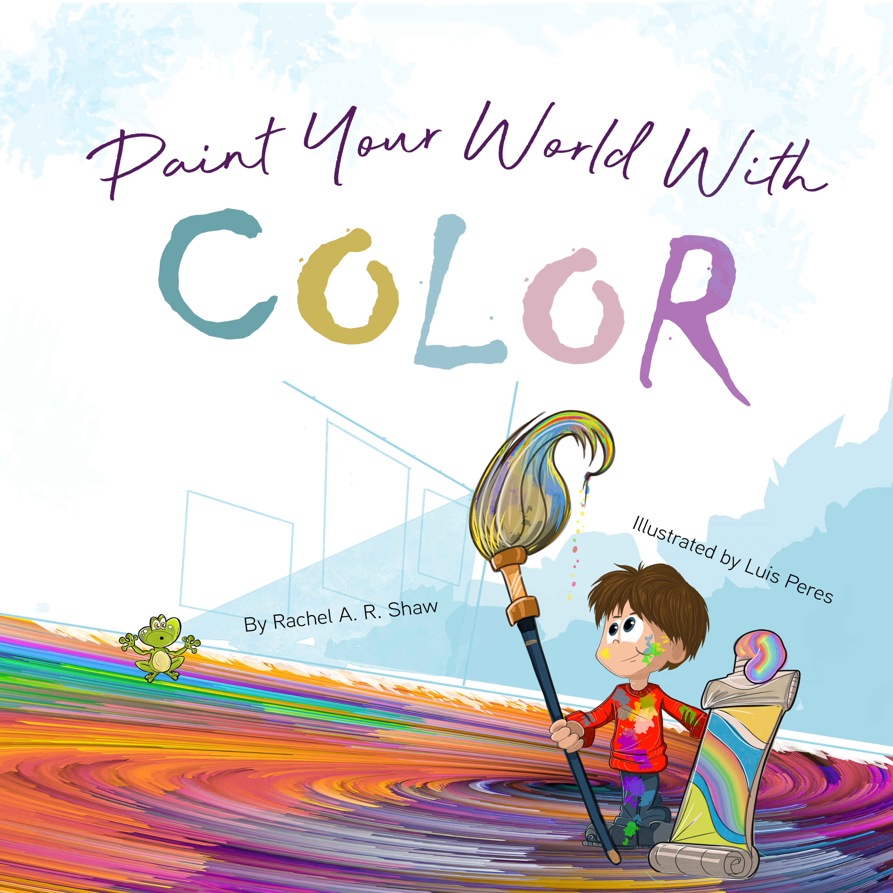 Paint Your World With Color children's picture book